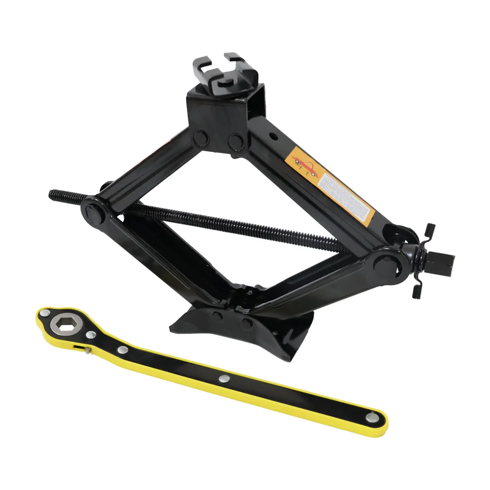 Manual jack 1 TON mechanical scissor jack Chinese factories design 1 T scissor car jack for car