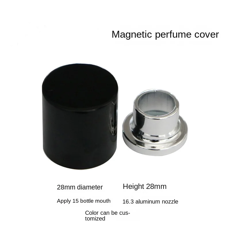 Four level magnetizing high-grade magnet cover perfume cover weighting perfume cover perfume glass bottle matching bottle mouths
