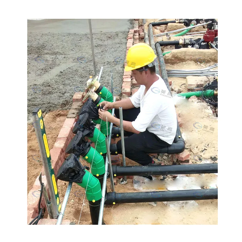 Petrol Filling Station Pipes HDPE Oil Pipes Conductive Secondary Containment Upp Pipeline