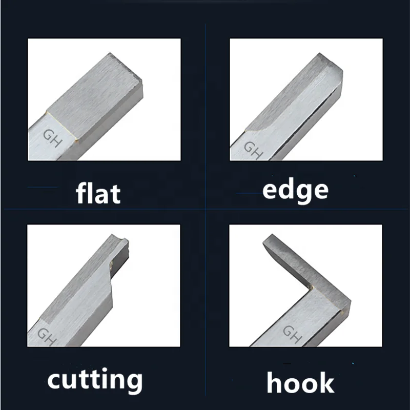 CNC Metal Hard alloy cutting tool Flat Tungsten carbide tips brazed Turning cutter for copper alloy steel