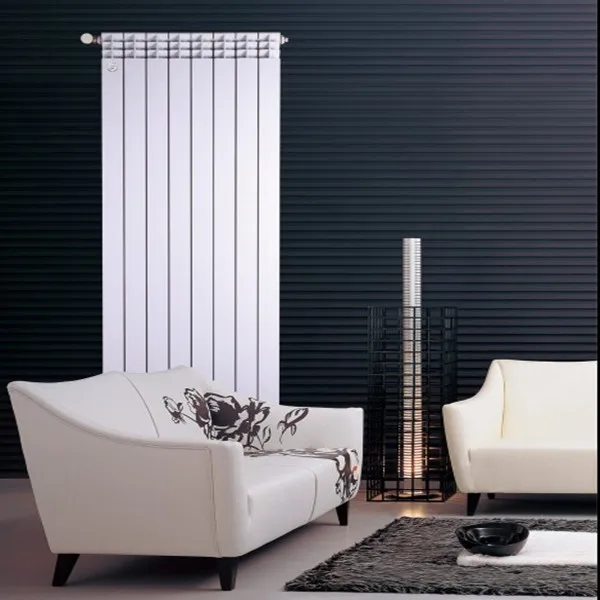 room water heating system flat stainless bimetallic radiator 1800mm