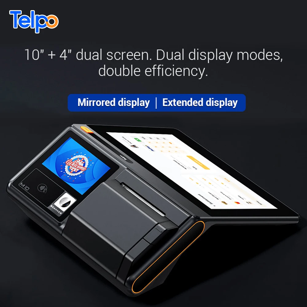 Telpo 10-inch contactless digital SoftPOS card payment terminals pos machine