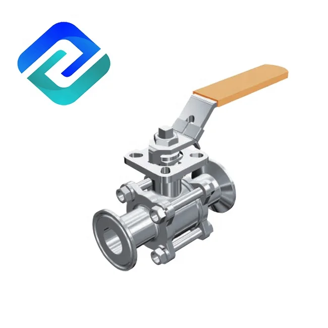 custom wholesale price sanitary ball valves with tri clamp 2 inch triclover valve stainless with vacuum package
