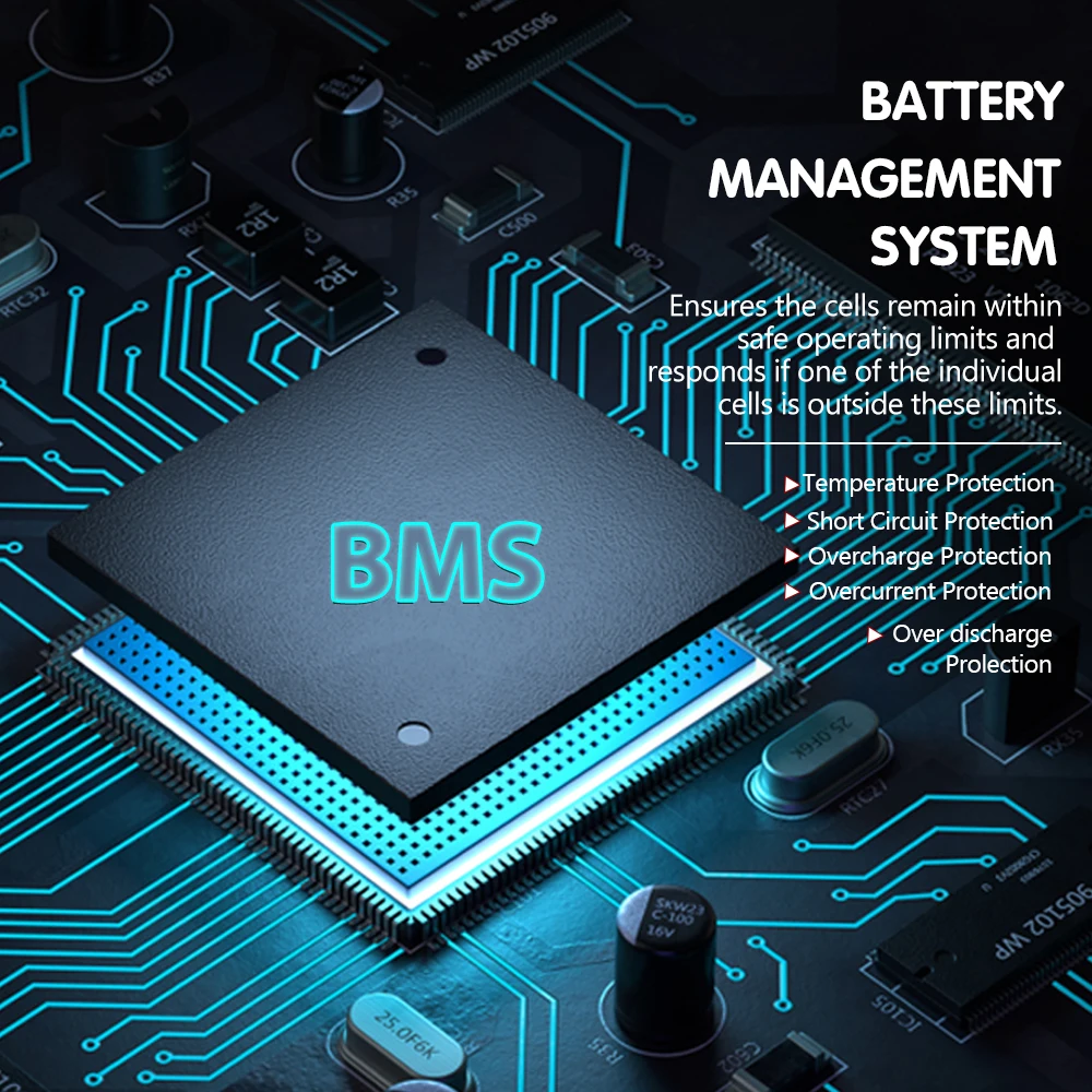 EU Stock Lifepo4 100ah 12 8 v аккумулятор 12v 50ah 200ah 280ah 300ah 400ah литиевый Железный с Bms