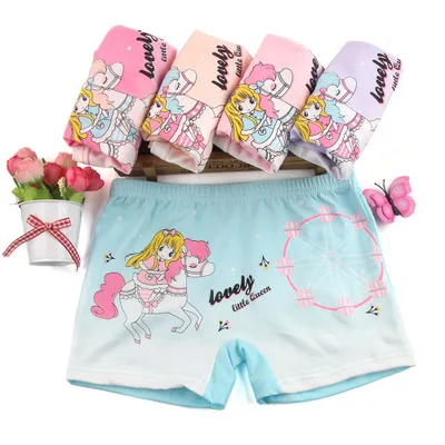 
New style girl panties Cartoon character printing kids underwear Children cotton underwear Pants 