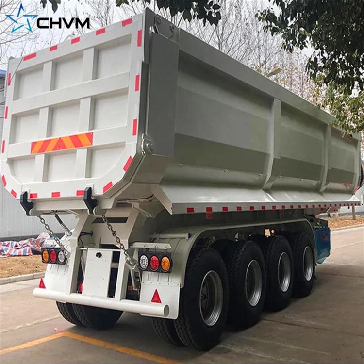 50 тонн 60 тонн 80 тонн 3 оси 4 осный тягач самосвал прицепы для продажи