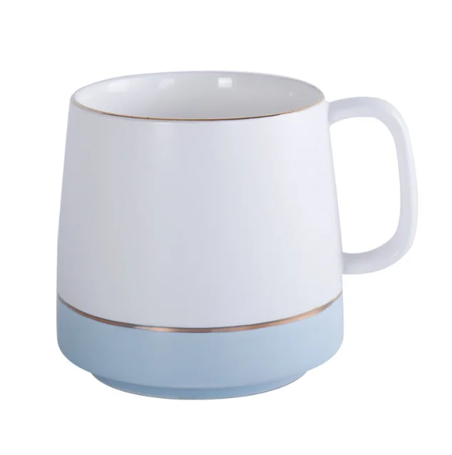 Nordic ins mug matte tea mug office coffee tea couple breakfast drinking cup two-color