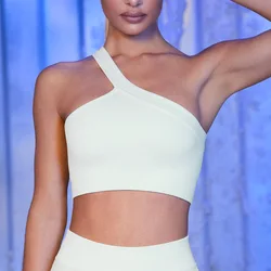 TikTok 2022 New Custom LuLu Women Active Wear High Elastic High Impact Workout Clothing Ribbed Seamless 7 Piece Yoga Set