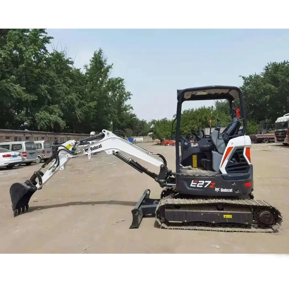 По низкой цене Подержанный мини-экскаватор/Подержанный Bobcat 331 г 325 S185 небольшой экскаватор подержанный для продажи с большим пальцем