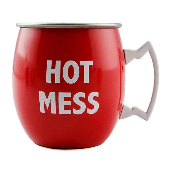 Spray paint electroplated 12oz 16oz 18oz 20oz stainless steel silver gold moscow mule copper mug laser printing stamping logo