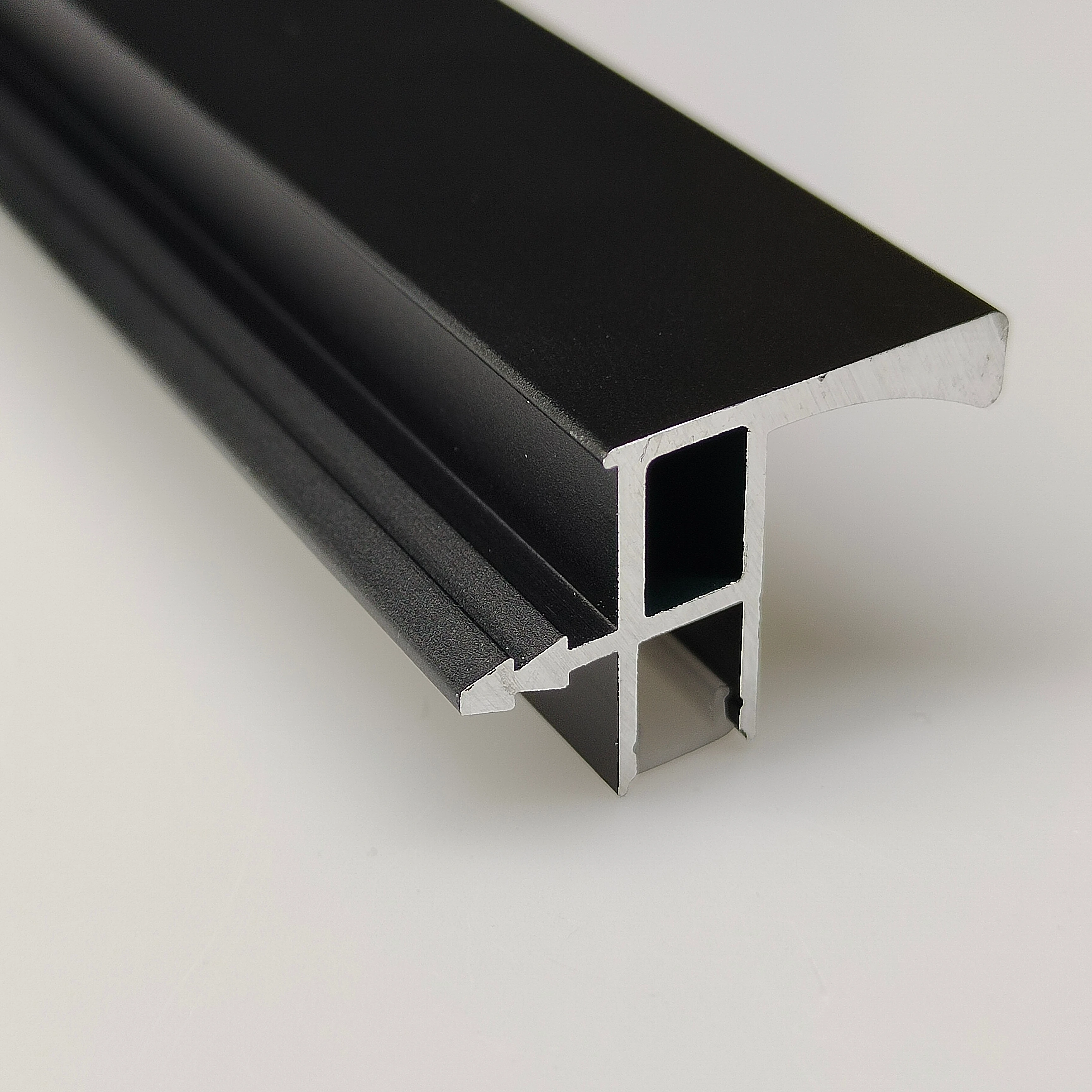 W21*H18.3mm Aluminum Alloy Cabinet Closet Handle with LED Light Sloting Required High Quality Aluminum Profiles Product