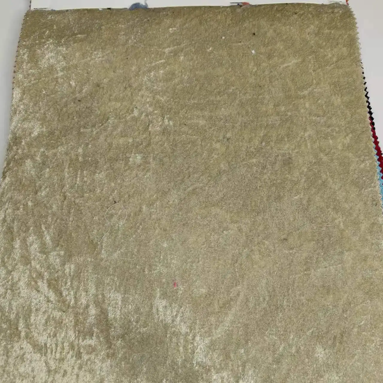 Sale Latest High Quality Ice Crushed Velvet Velour Knit 100% Polyester Fabric Shiny Fabric For Garment