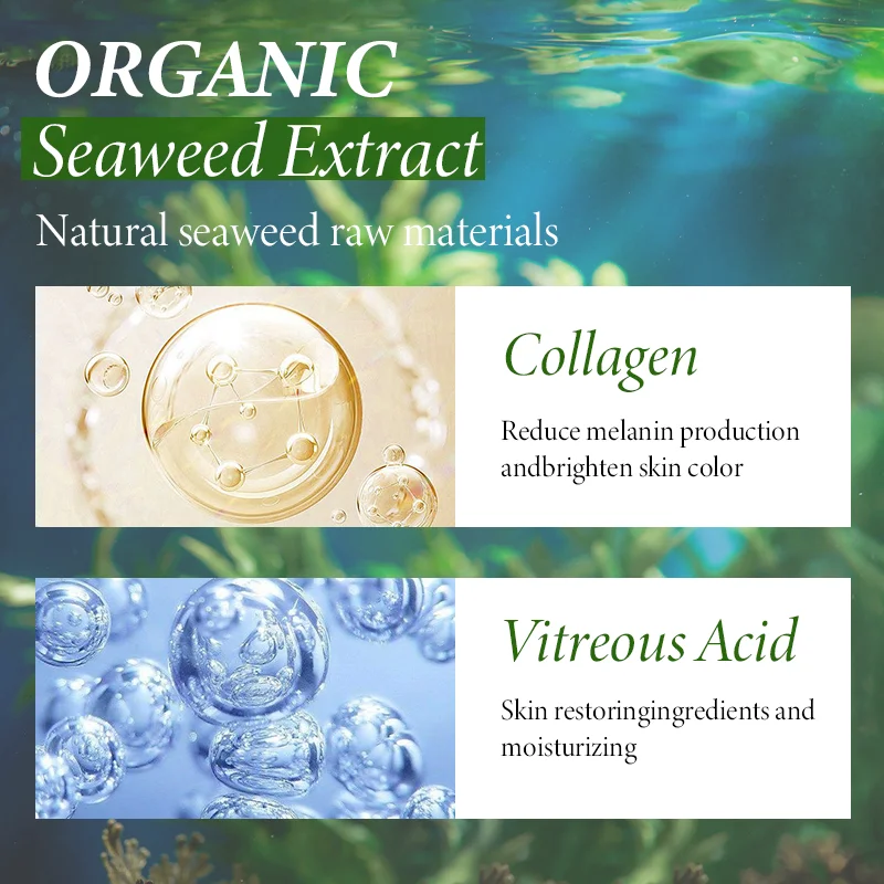 Bio Microneedling Therapy Acne Removal Algae Peeling Skin Tightening Natural Algae Peel Off  Powder