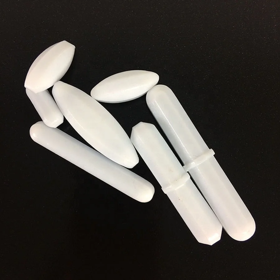 Strong Lab white PTFE Coated Magnetic Stirrer Bars Stirring Magnets