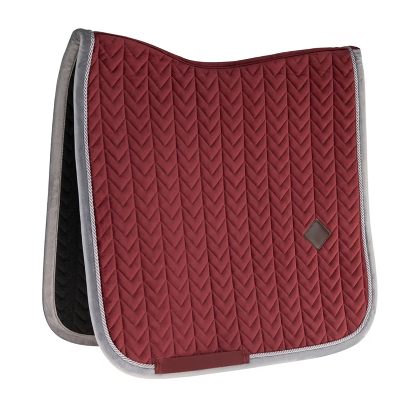 Customized Colors Luxury Western Horse Racing Equestrian Dressage Saddle Pads Wholesale