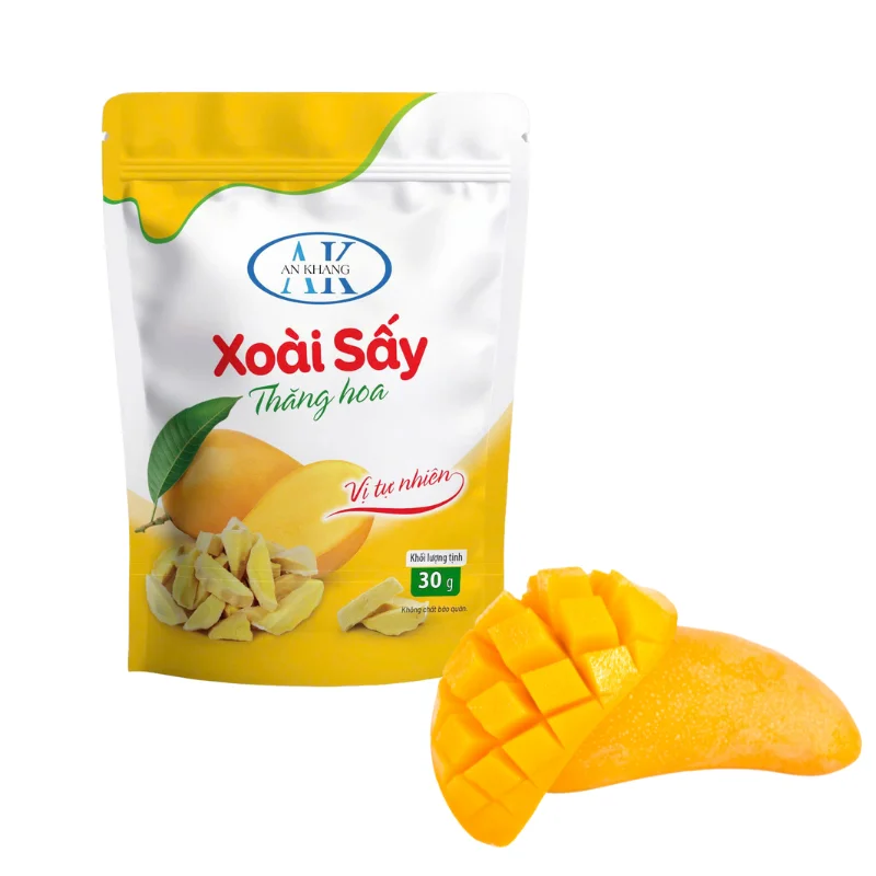 Fast Delivery Supplier Dried Mango Low Sugar Low Fat HACCP Certificate Carton Box Packing From Vietnam Factory