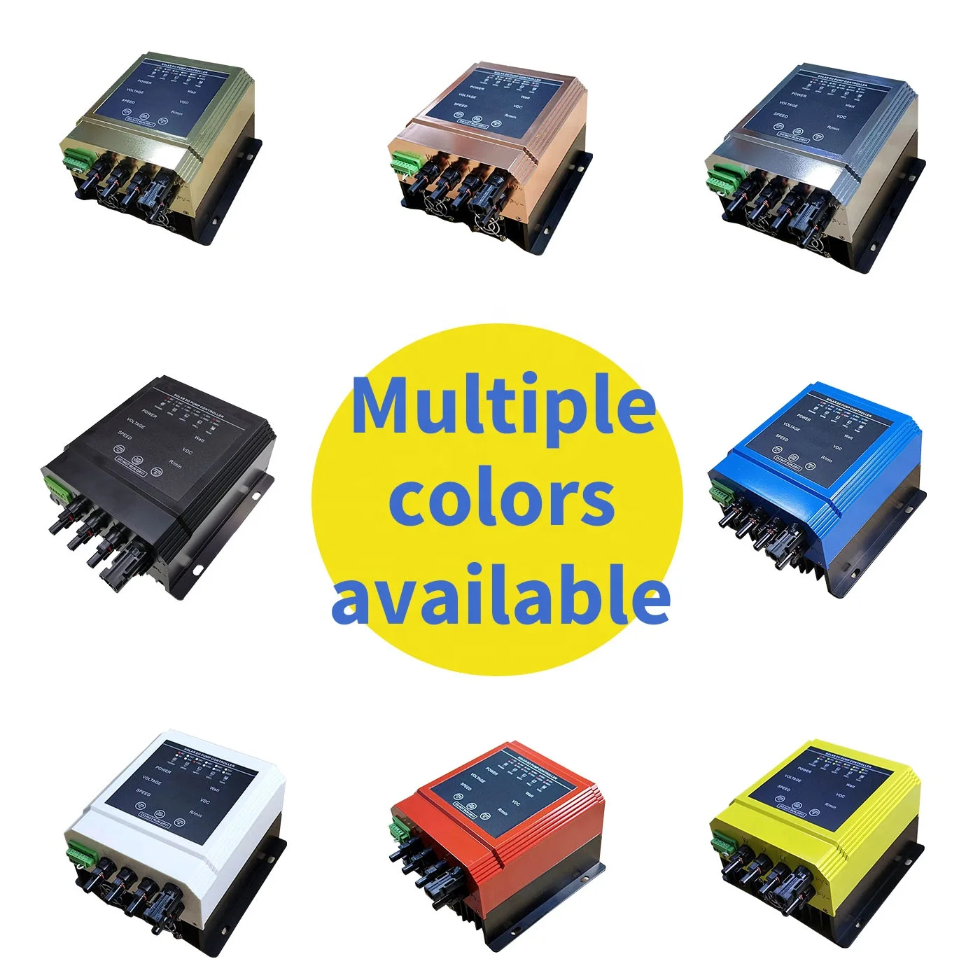 3SSH1.6/80-D36/400 solar water pump submersible pump with MPPT controller