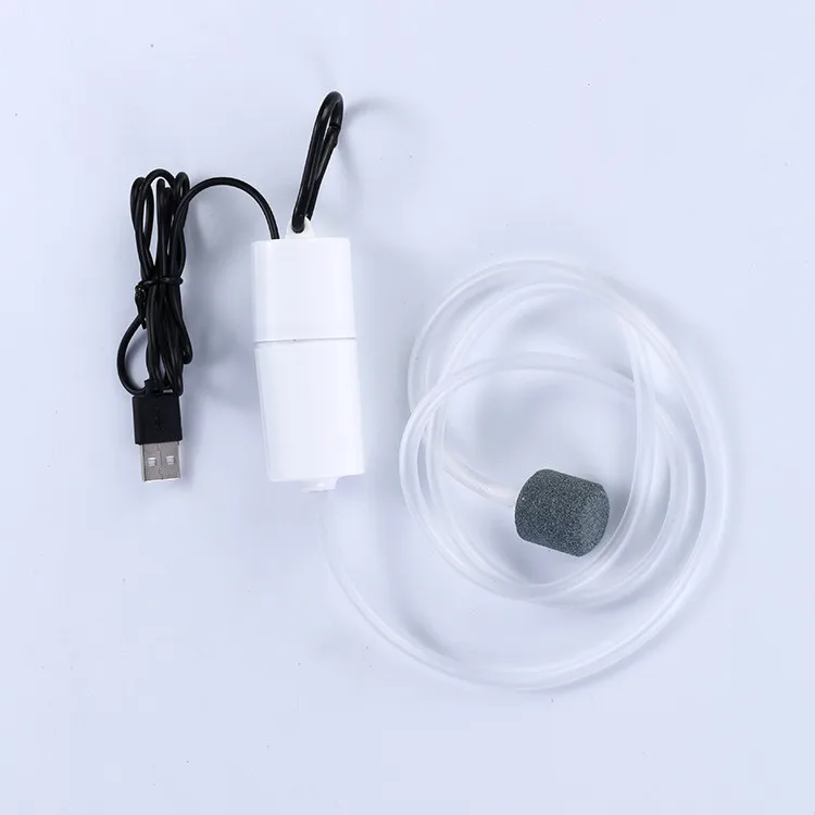 Aquarium Air Pump Portable Slient Aquarium Pump Usb Aquarium Supplies