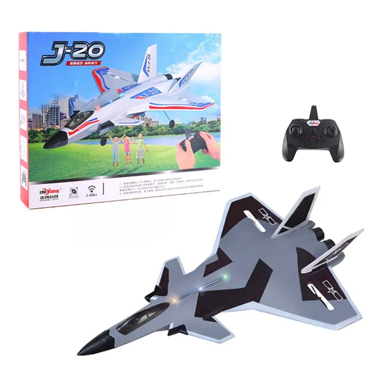 EPP Foam Remote Control 2.4G Glider Fixed Wing Model RC Aircraft J20 Veyron Fighter Rc Planes Drone