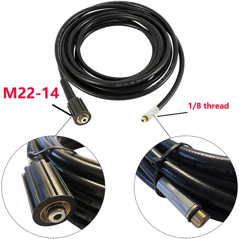 Pressure Washer Hose Tube Water Pipe Cleaning Replacement For Karcher M22 K Series ,nozzle sewer cleaning hose,Underwater gun