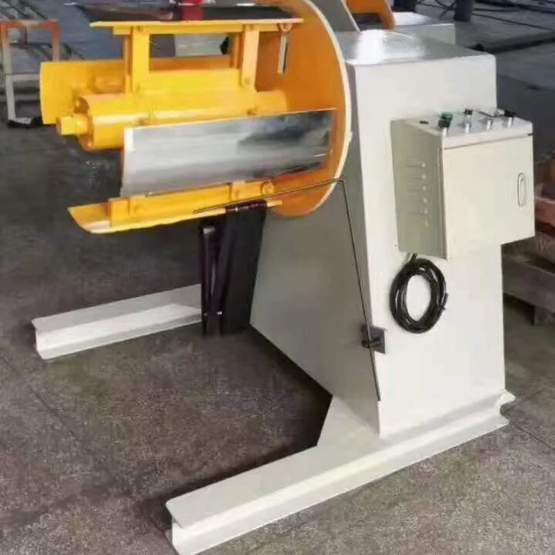 Aluminum coil stainless steel coil use automatic hydraulic uncoiler decoiler machine