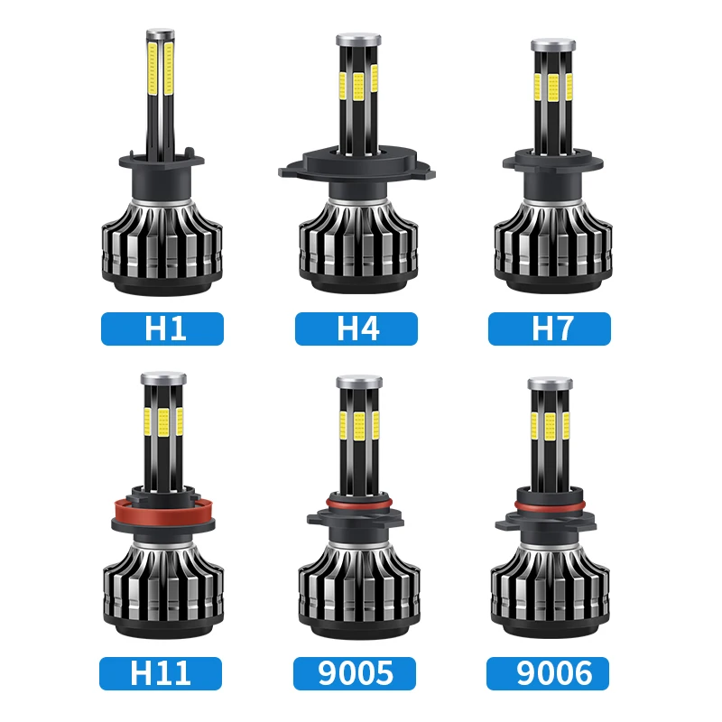 x6s Led car Headlight car  Bulb  Cob  H1 H4 H7 H11 9005 9006 Led Lighting Bulb Led Car Headlight