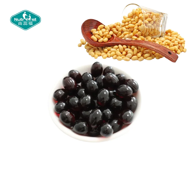 Nutrifirst Custom Customization OEM Improves Heart Health Provides Skincare Benefits Soy Lecithin Softgel Capsules