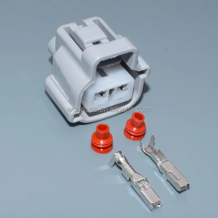 Auto 2pin plug 6189-0175 wiring electrical connector 90980-11019 9098011019 with terminals and seals