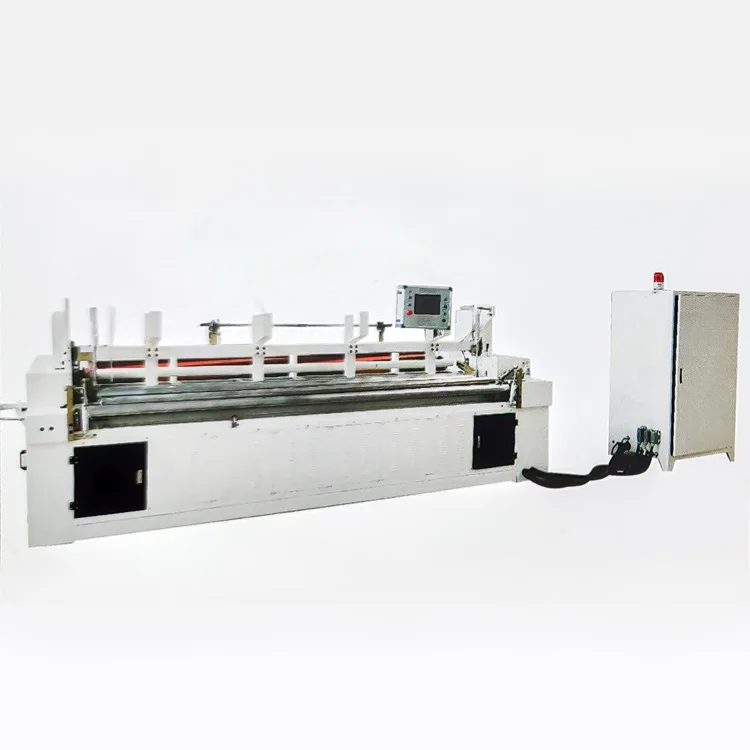Yibangren Machinery Maxi Roll tissue Making Toilet JRT Roll Paper Slitting Rewinding Machine production line