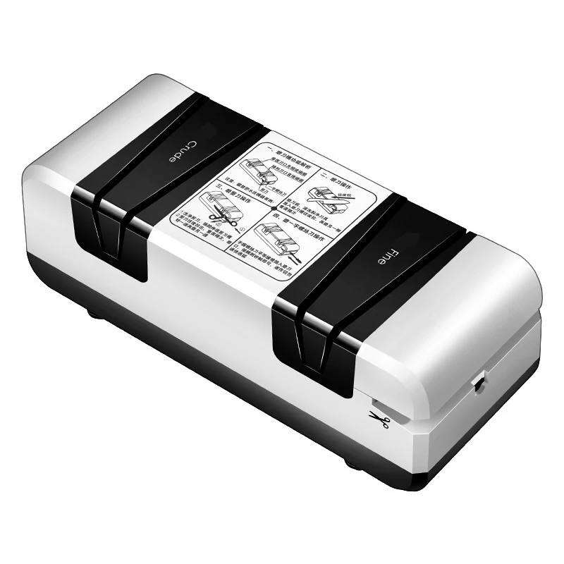 4 in 1 Euro plug professional electric knife sharpener 110V 220V 3 stage electric knife sharpener
