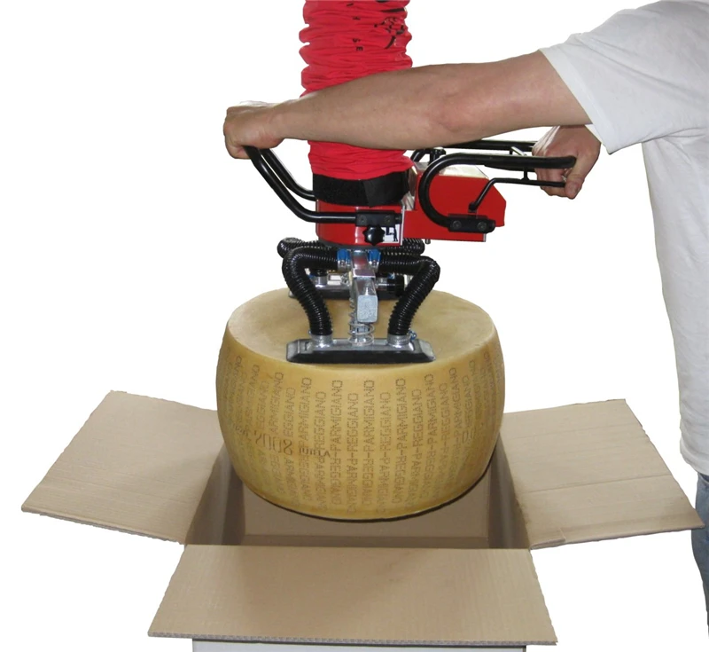 Factory hoist sack lifting robot pneumatic for use forklift ex-works one hand operate mobile hose vacuum tube lifter