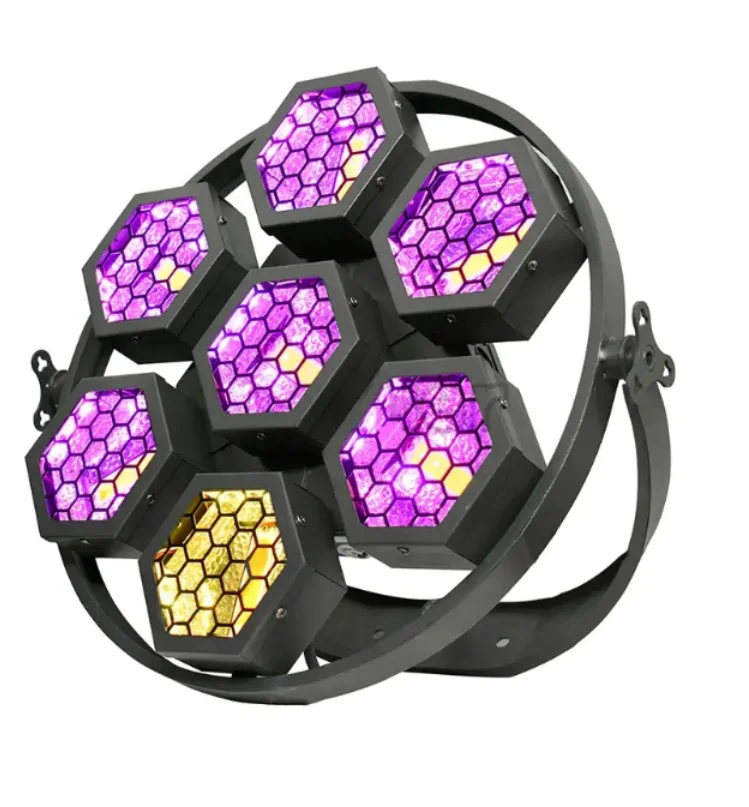 China 7X50W Mni DMX Strobe LED Retro Stage Club Disco dj Party Bar Lamp Night Light