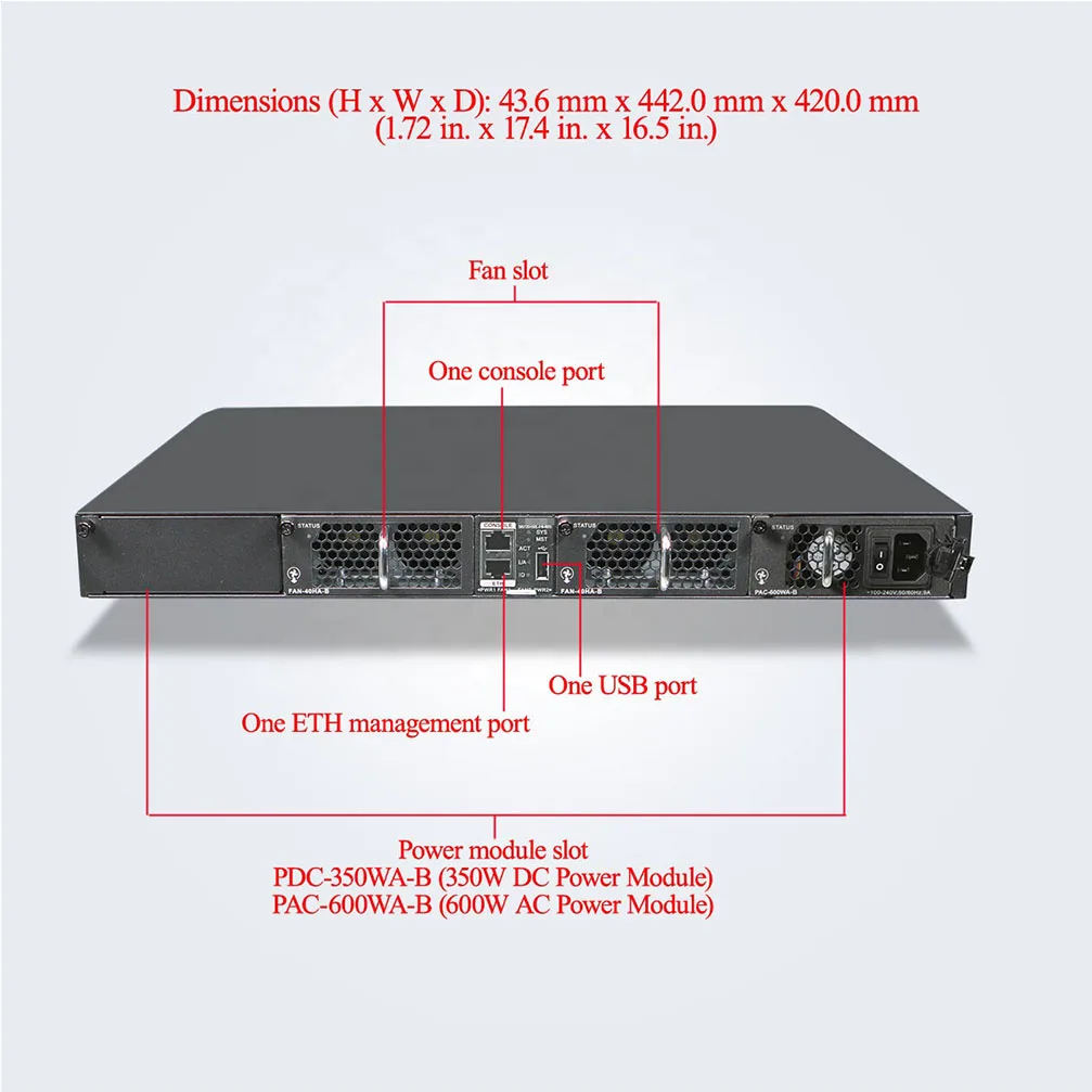 Сетевой коммутатор Ethernet S6720-50L-HI-48S гигабитный
