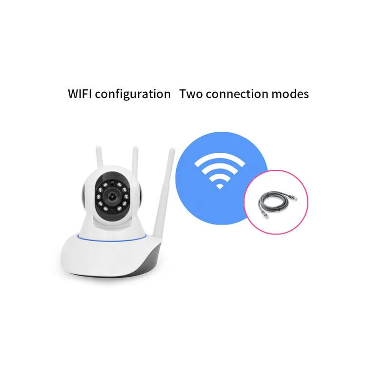 Best Sale 2019 1080P iCsee Pro APP Home HD Wireless Security IP Camera Wifi CCTV With 3 antennas