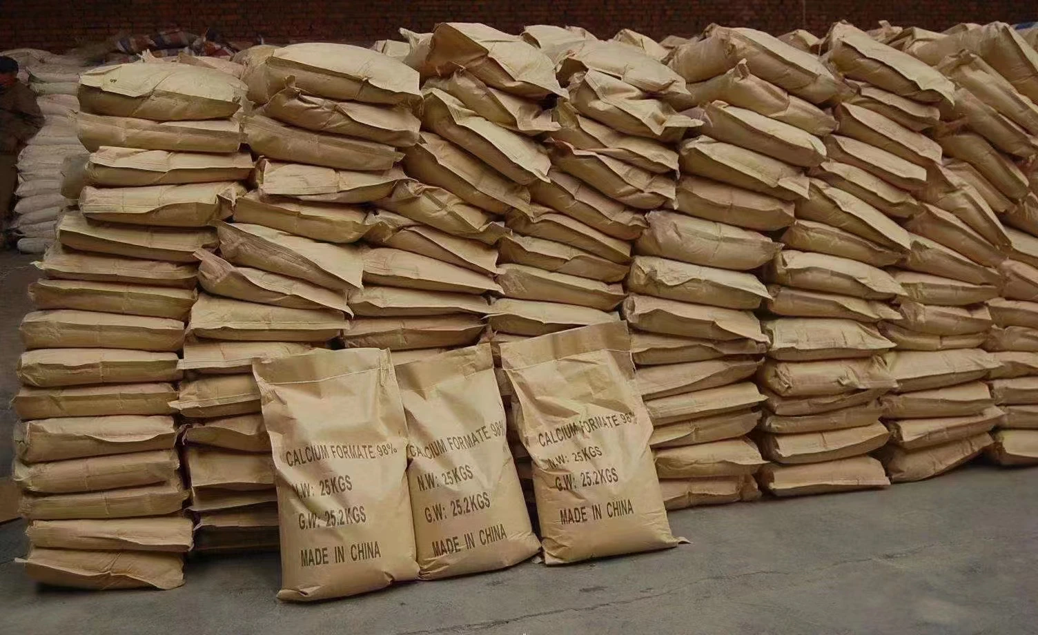 Concrete Additives Calcium Salt 544-17-2 98% Industrial Grade Calcium Formate Powder Construction Excellent Calciumformate