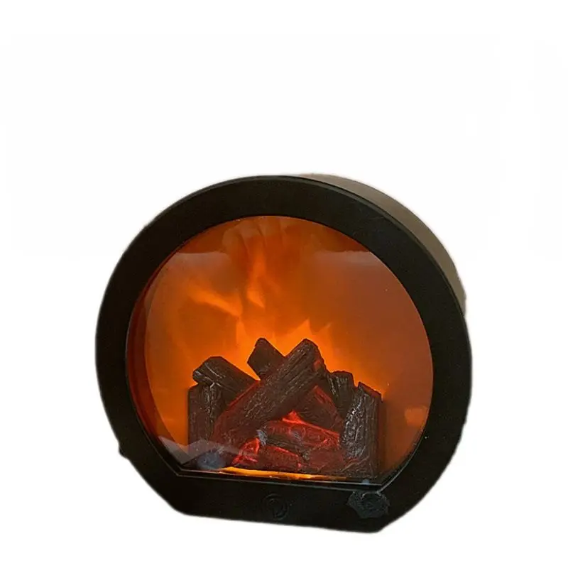 New Model Cheap Desk Electric Fireplace Lamp