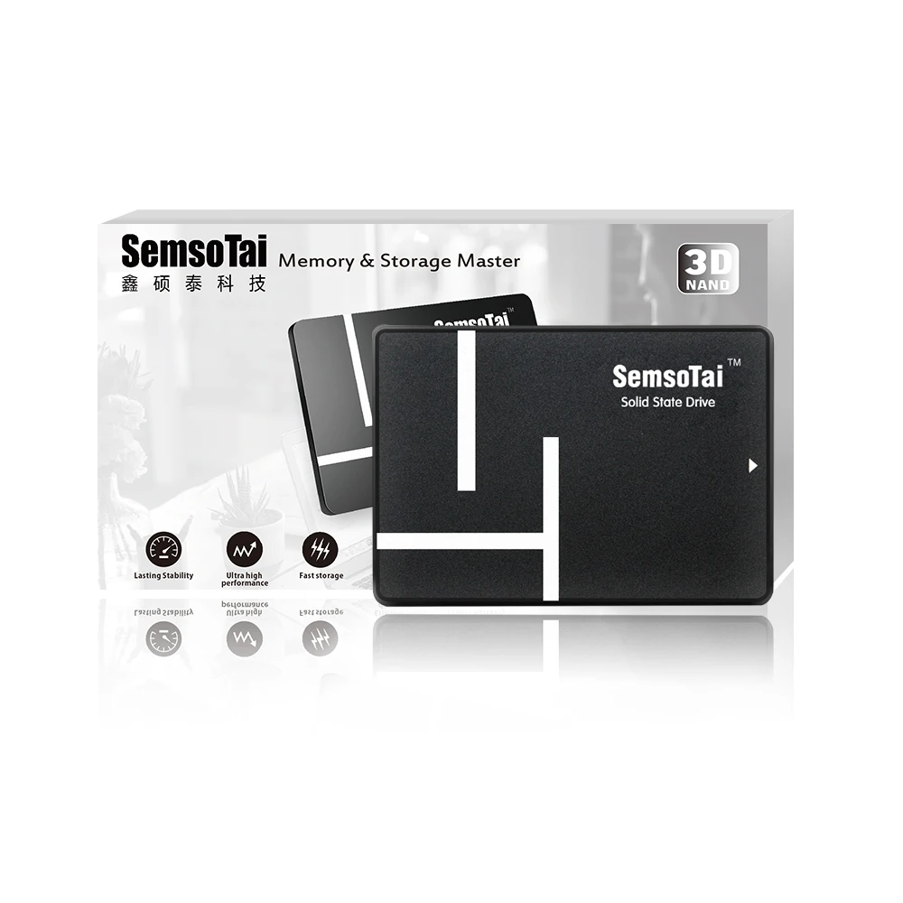 Высокое качество 2,5 'SATAIII 3D MLC NAND Flash SSD 480 Гб жесткий диск для настольного компьютера