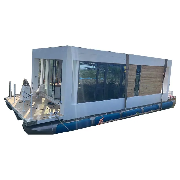 High Quality Luxury Floating Apartments, Modern Design Floating Hotel Rooms, Popular Water Hotel Boats