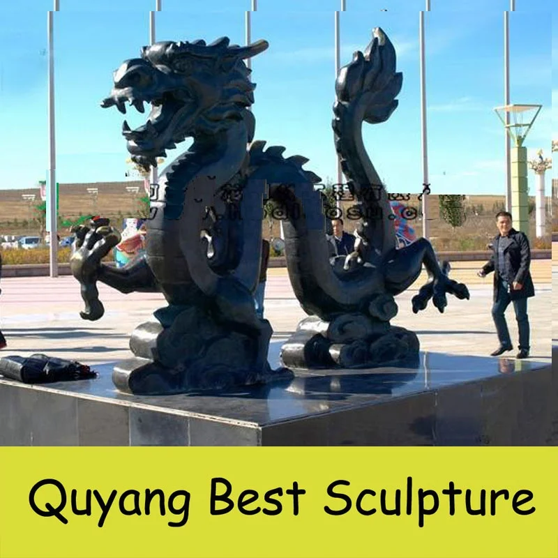 hot casting bronze dragon chino statue sculpture for sale