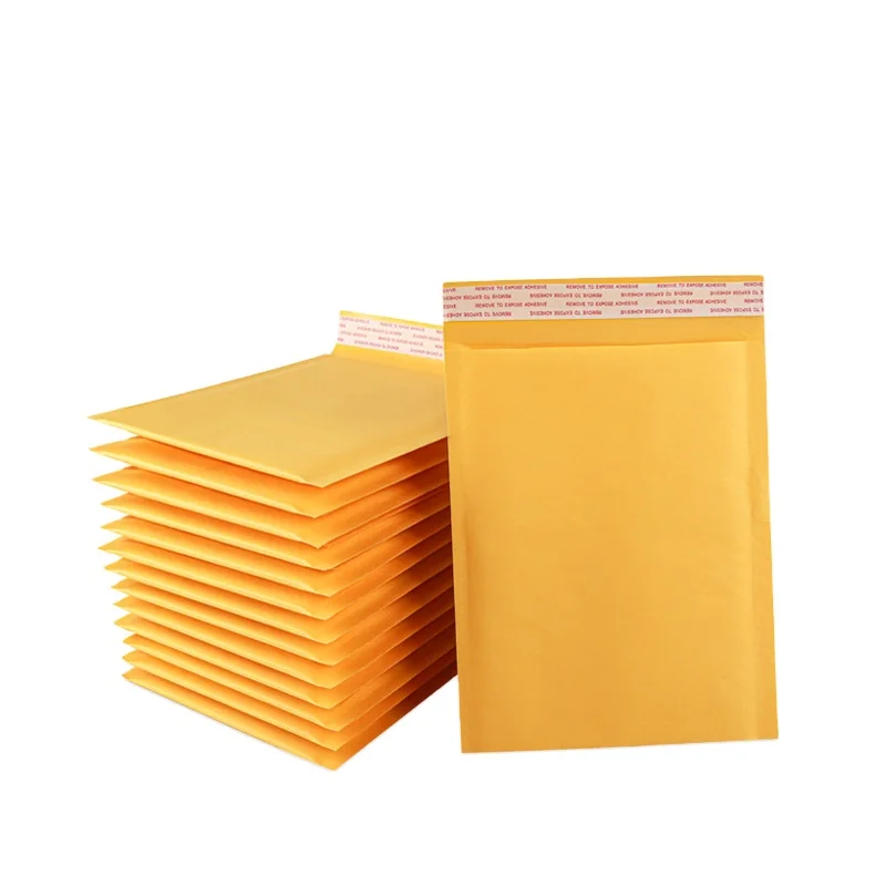 Mailing Bubble Mailer Bag Envelope Wholesale Hot Selling Kraft Paper Paper Envelopes Packaging Plastic Polybag Malier Bags JMZ