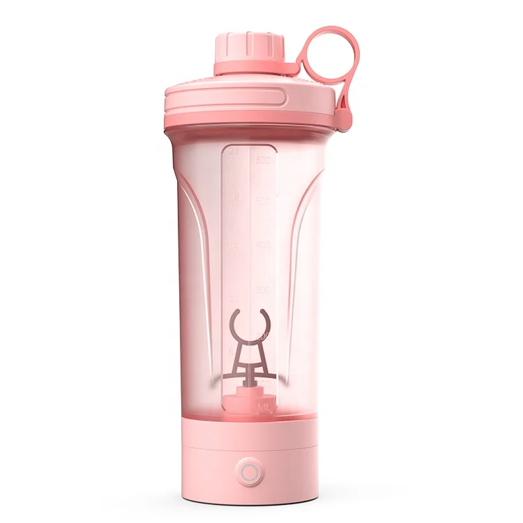 Large Capacity Workout Shaker Bottle Blender it Water Bottle Protein Gym Shaker Electric with Detachable Fixed Mixer