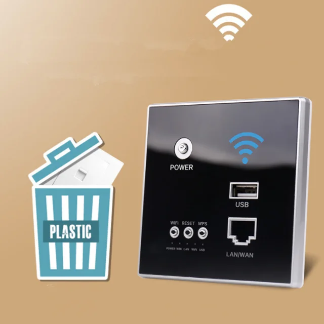 Model 86300mb wireless WIFI Wall router AP panel, hotel embedded wireless wall panel