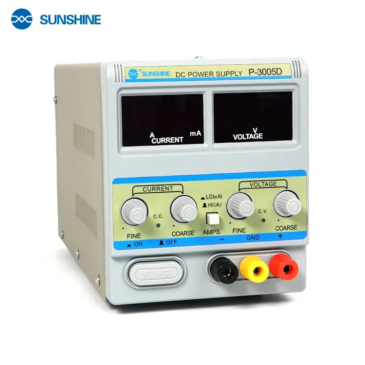 Цена по прейскуранту завода изготовителя SUNSHINE P 3005D 30V 5A источник питания постоянного тока для ремонта мобильного телефона