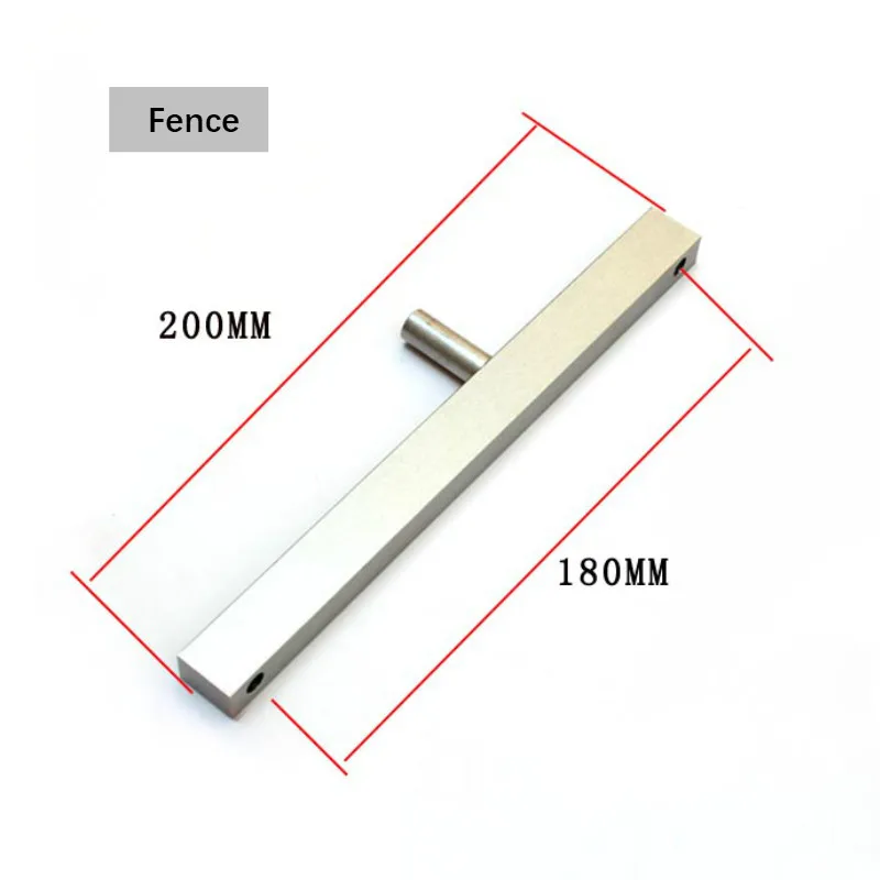 Aluminium Mini Table Saw Clearance Insert Plate Circular Saw Flip Board with Miter Gauge Guide Lifting Spindle Bearing Motor Set