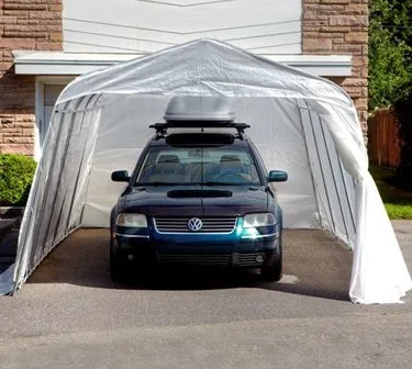 Зимний навес с боковыми окнами 11 дюймов X 20 дюймов x 7 дюймов 3 дюйма, изготовлен из 185 г ПЭ брезента и 19 калибра оцинкованных стальных трубок