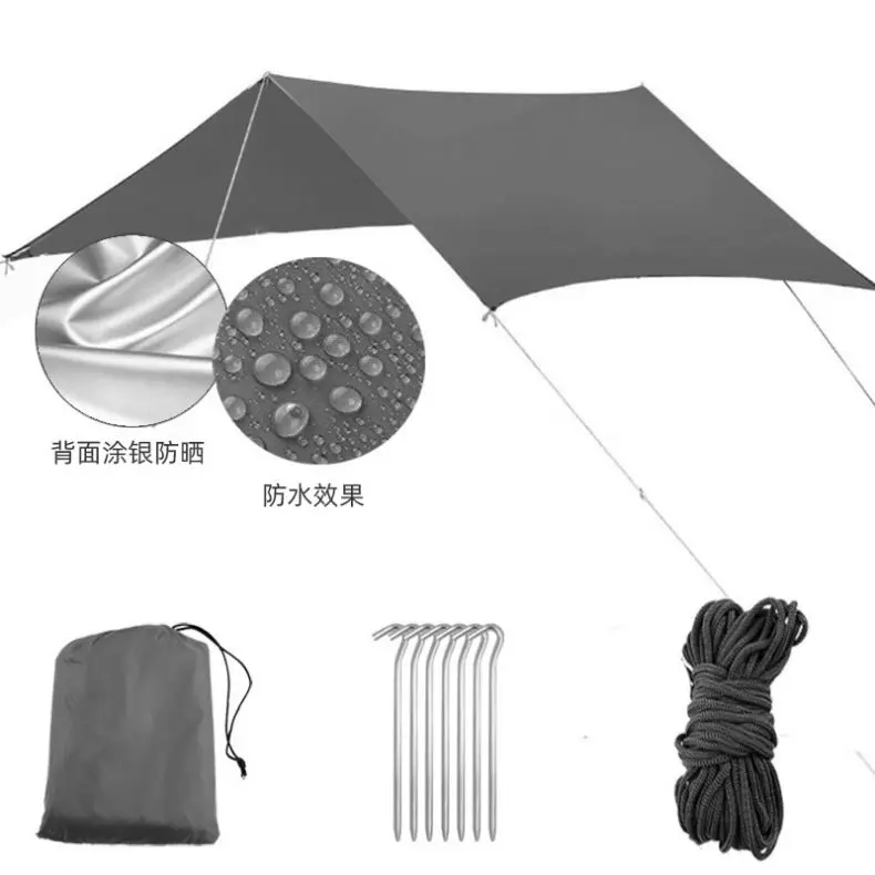 Outdoor Hot  camping Outdoor camping hammock cover ,beach sun shelter hammock rain fly tarp