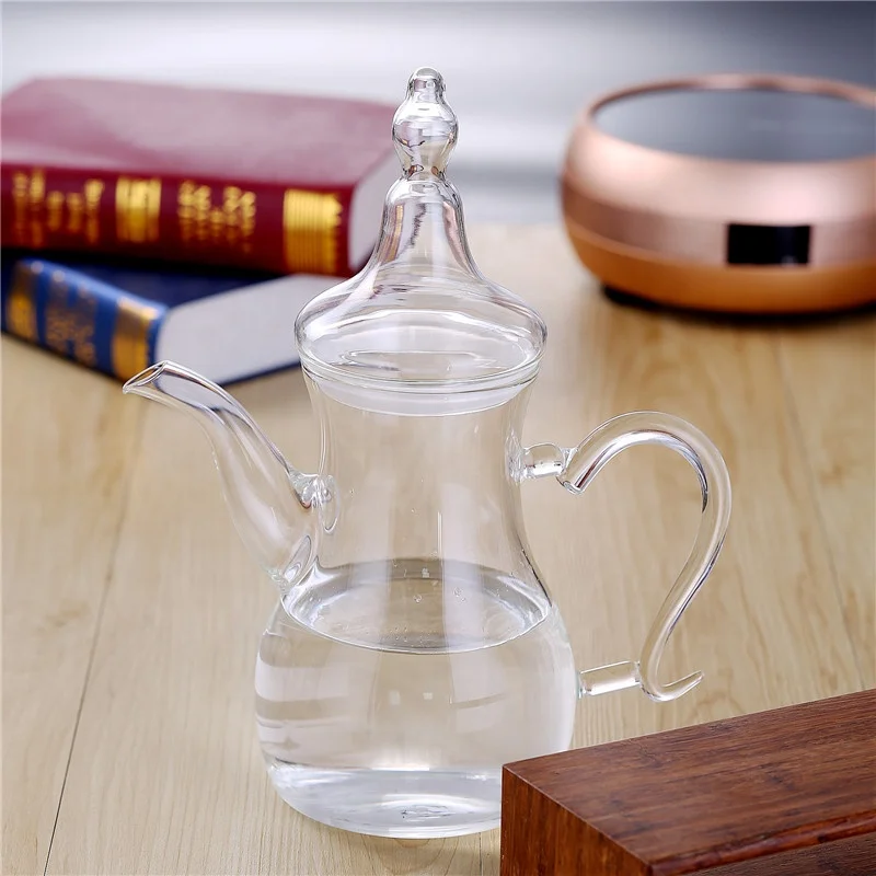 Turkish Style Borosilicate Glass Tea Set Coffee Set Arabic Teapot With Infuser