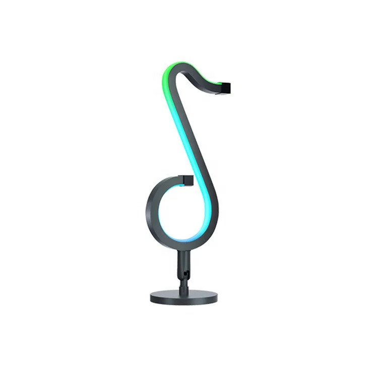 Bedroom note shape led light colorful lighting removable balls colorful home decoration bed wall lamp atmosphere RGB night light