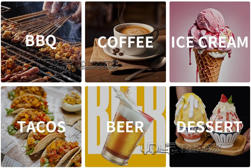 In Stock Fully Equipped Enclosed Coffee Truck Pizza Mobile Bar Airstream Food Trailer For Sale