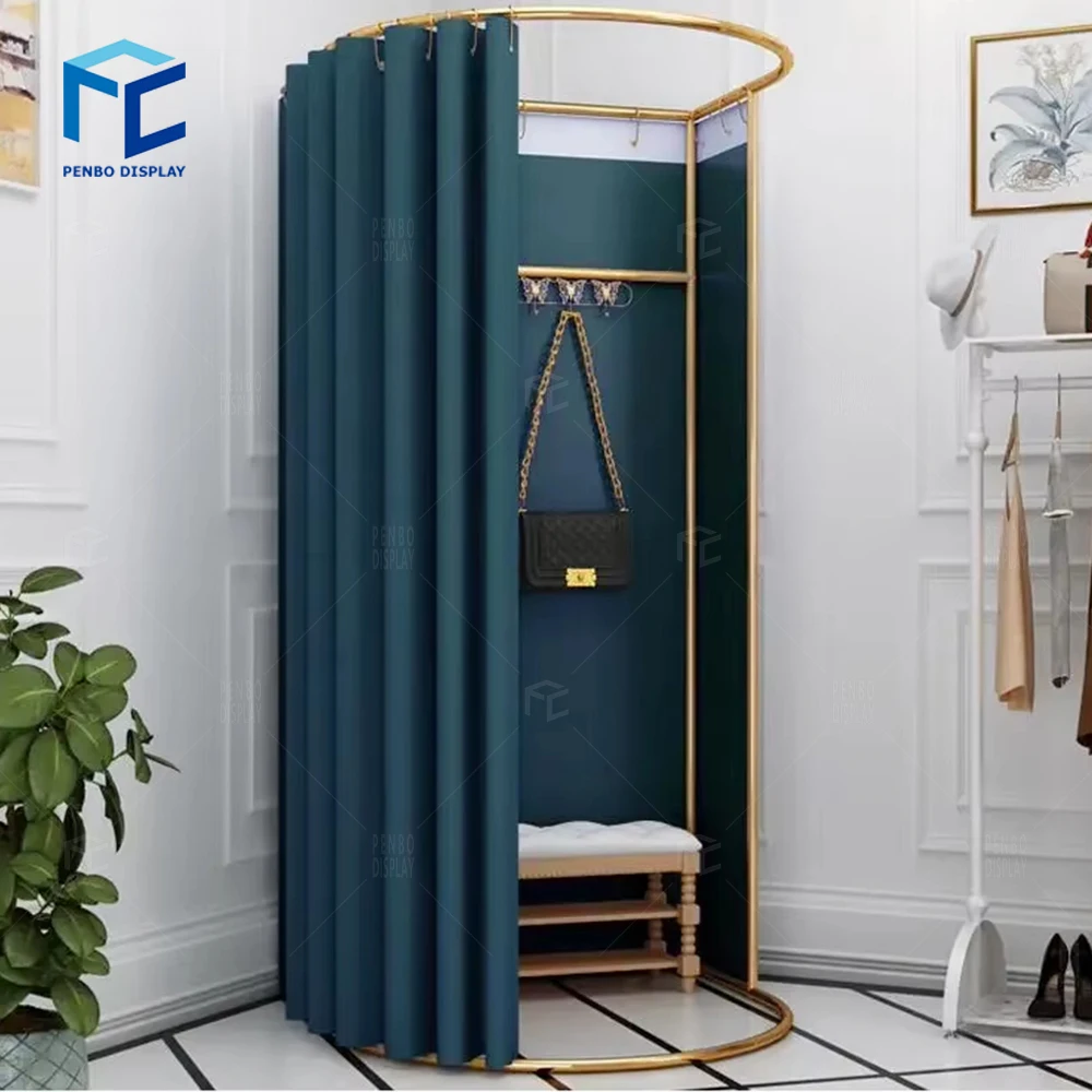 Retail Portable Fitting Room For Boutique Wall Mounted Mobile Fitting-room-for-sale Dressing Room Furniture